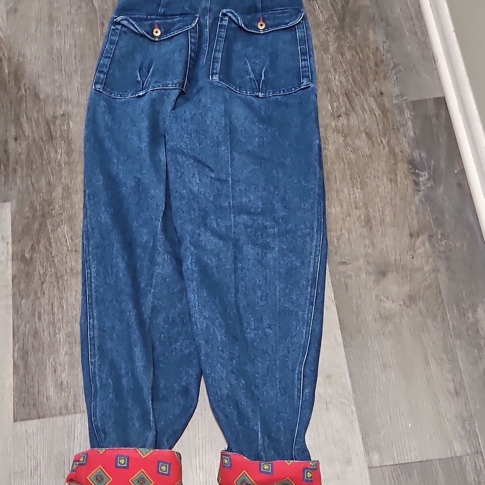 Vintage Bugle Boys Medium Wash Barrel Leg  Flap Pocket Mens‎ Jeans Size 30L - Picture 9 of 10